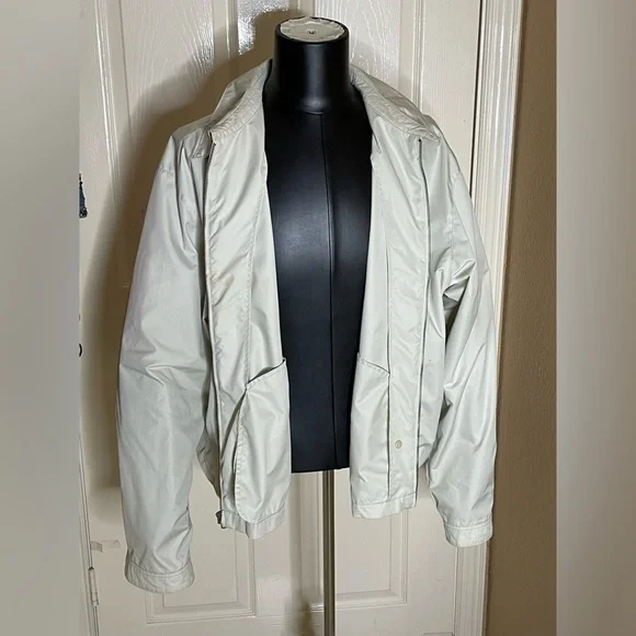 Polo Ralph Lauren Windbreaker Jacket Coat Tan Full Zip Long XXL Sleeve $168‌‌‌‍‍ - Picture 6 of 12